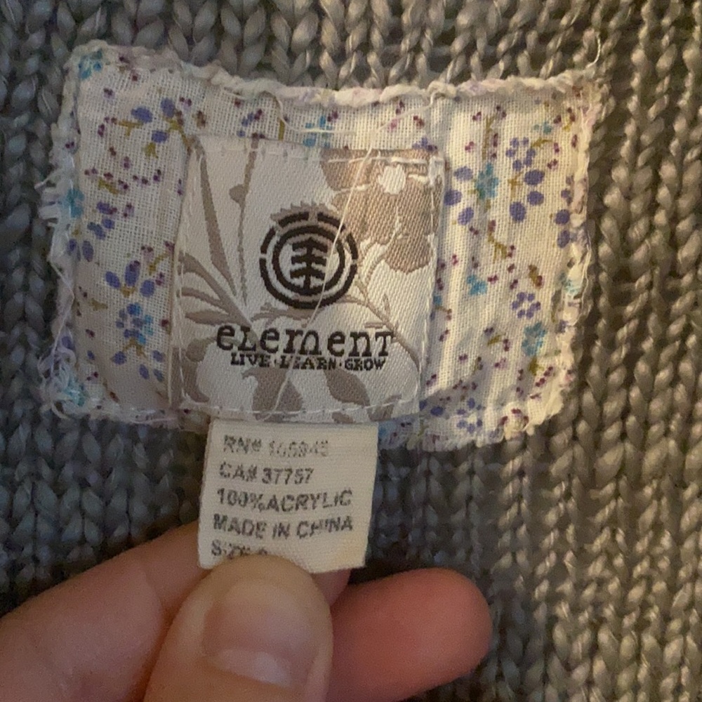 Element Knitted Open Cardigan - image 3